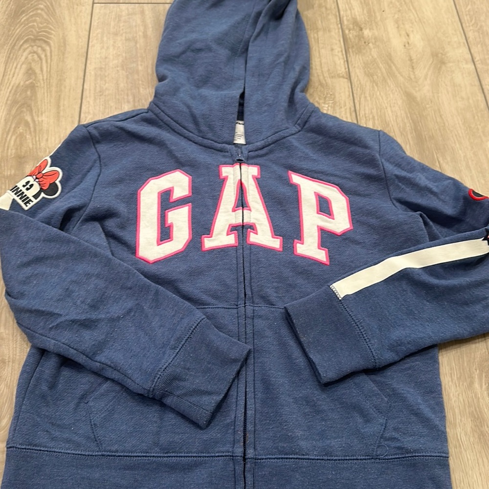 Girls gap large Jacket with hood